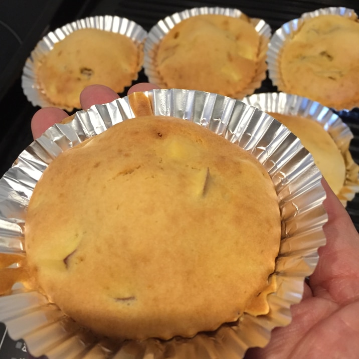 ホットケーキミックスでサツマイモのカップケーキ レシピ 作り方 By ちゃんかお1050 楽天レシピ ホットケーキミックスでサツマイモのカップケーキ レシピ 作り方 By ちゃんかお1050 楽天レシピ